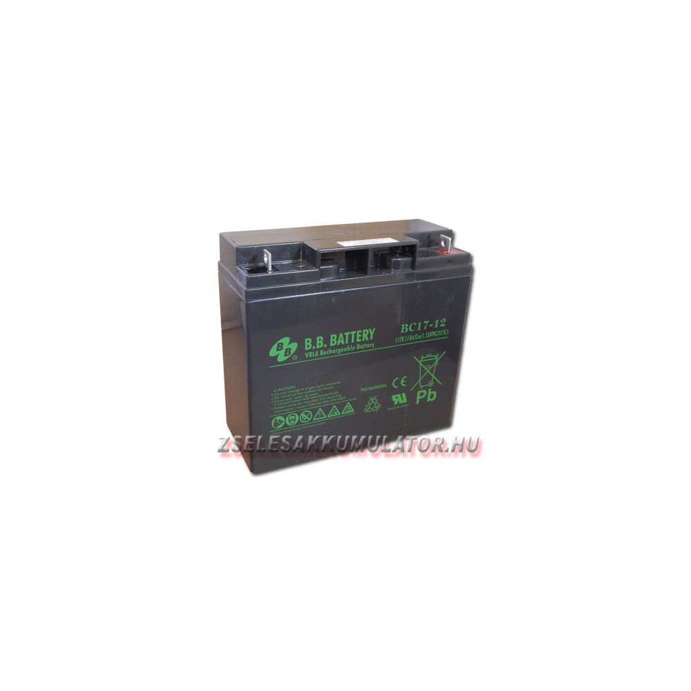 BB Battery 12V 17Ah Zselés akkumulátor BB Battery 12V 17Ah Zselés akkumulátor