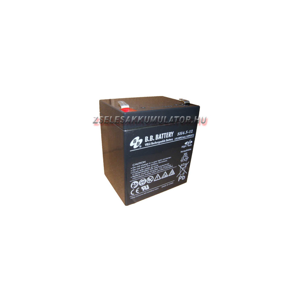 BB Battery 12V 4,5Ah Zselés akkumulátor T2 BB Battery 12V 4,5Ah Zselés akkumulátor T2