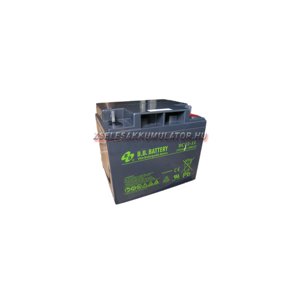 BB Battery 12V 42Ah Zselés akkumulátor