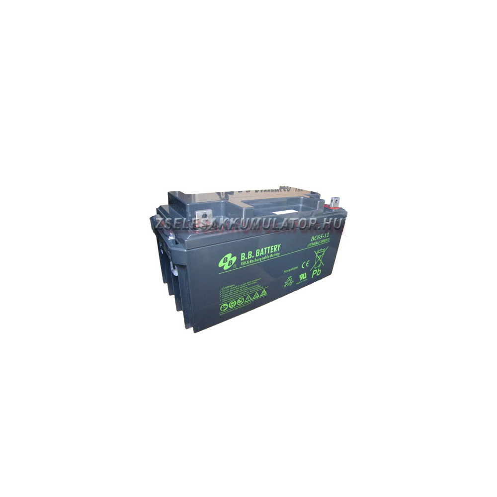 BB Battery 12V 65Ah Zselés akkumulátor