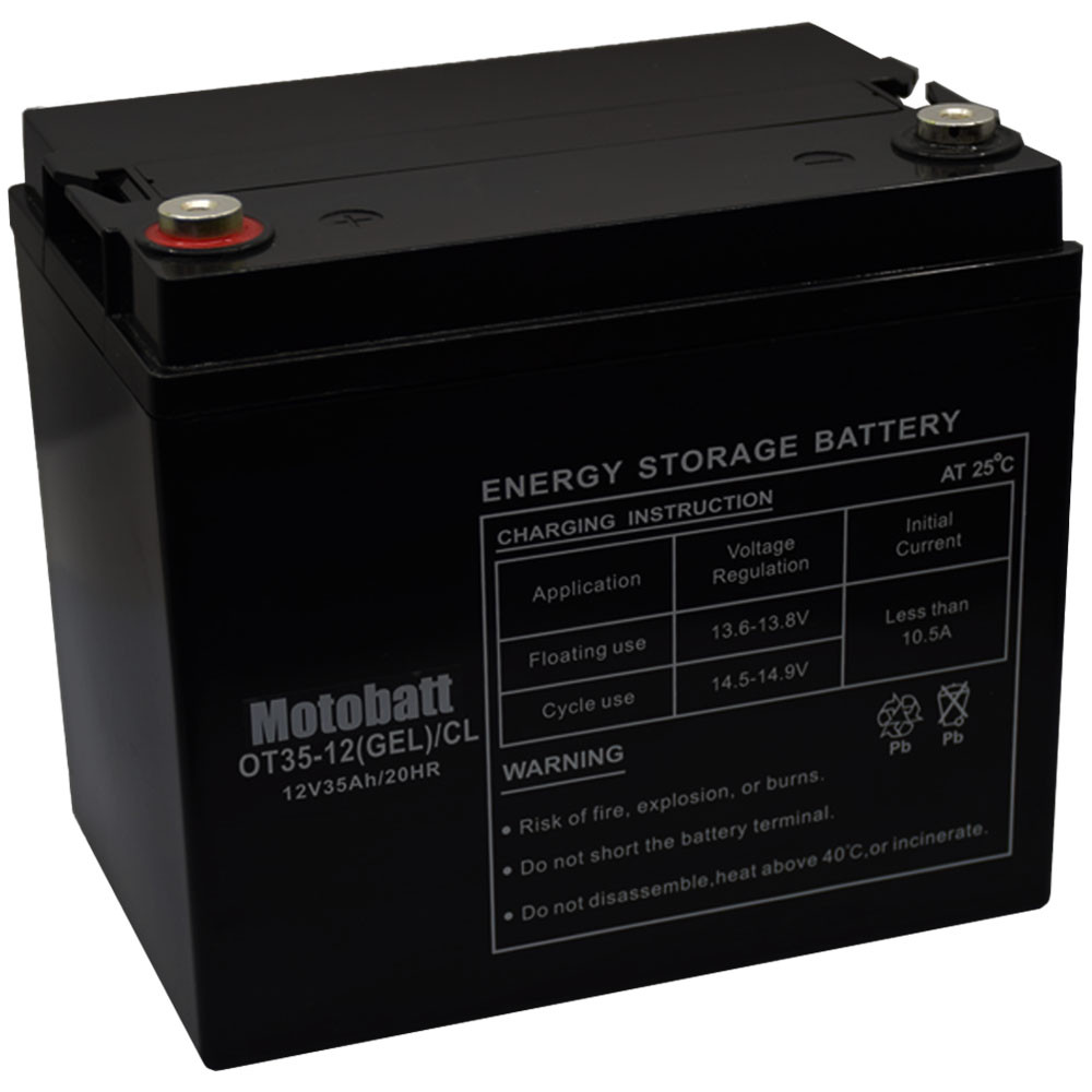MotoBatt OT35-12 (GEL) 12V 35Ah Ciklkus Zselés Akkumulátor MotoBatt OT35-12 (GEL) 12V 35Ah Ciklkus Zselés Akkumulátor
