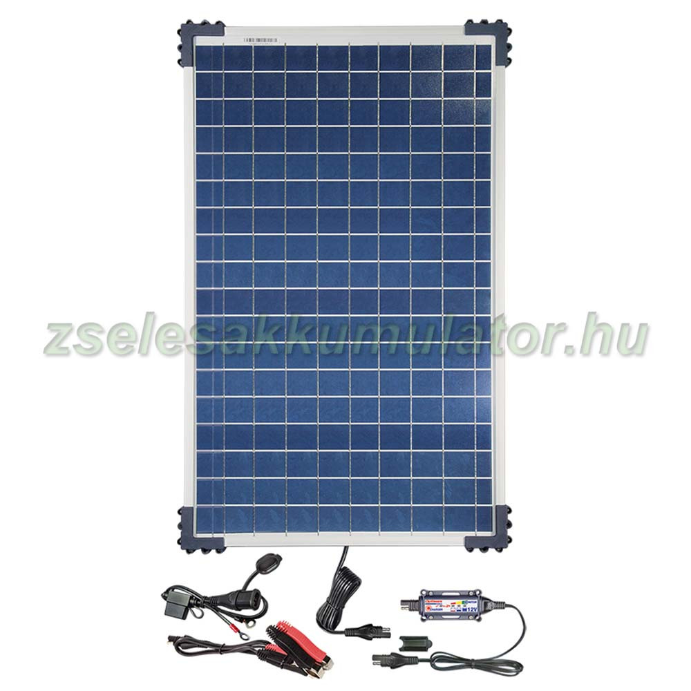 Optimate Solar napelemes akkumulátor töltő 12V 40W