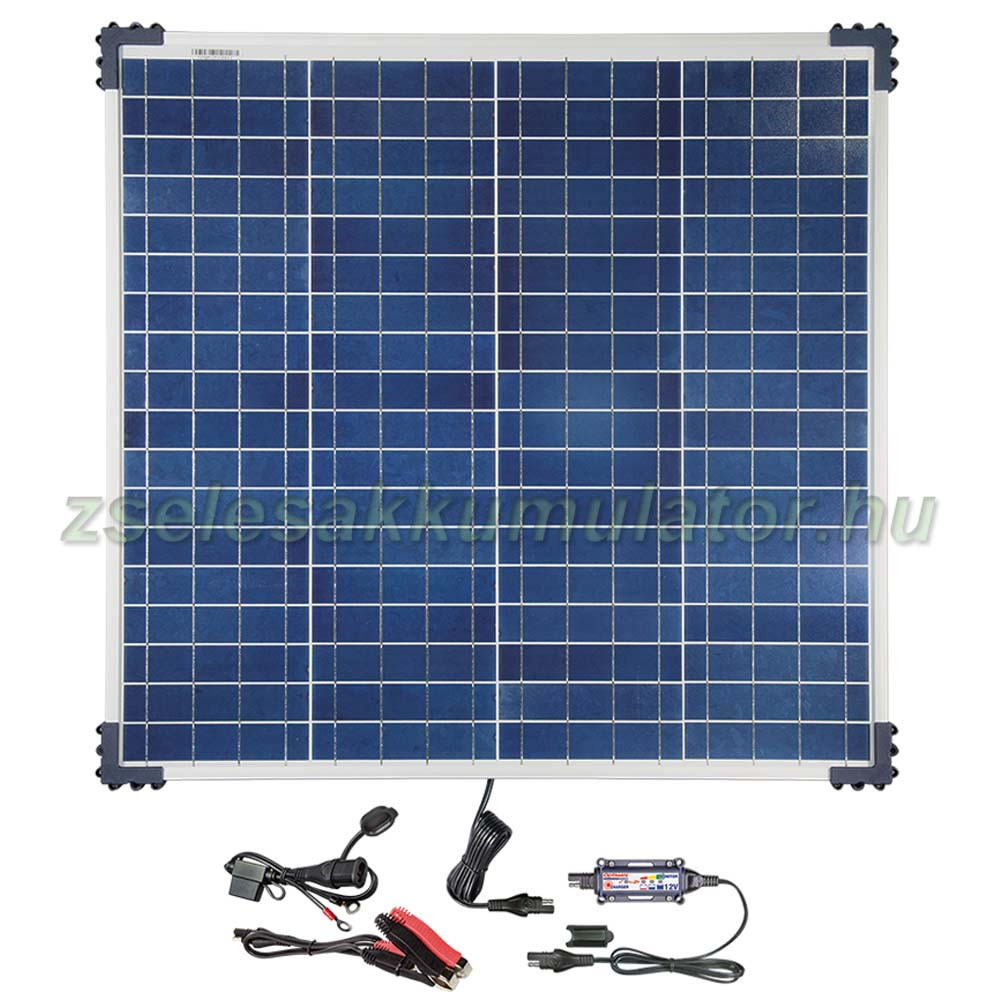 Optimate Solar napelemes akkumulátor töltő 12V 60W