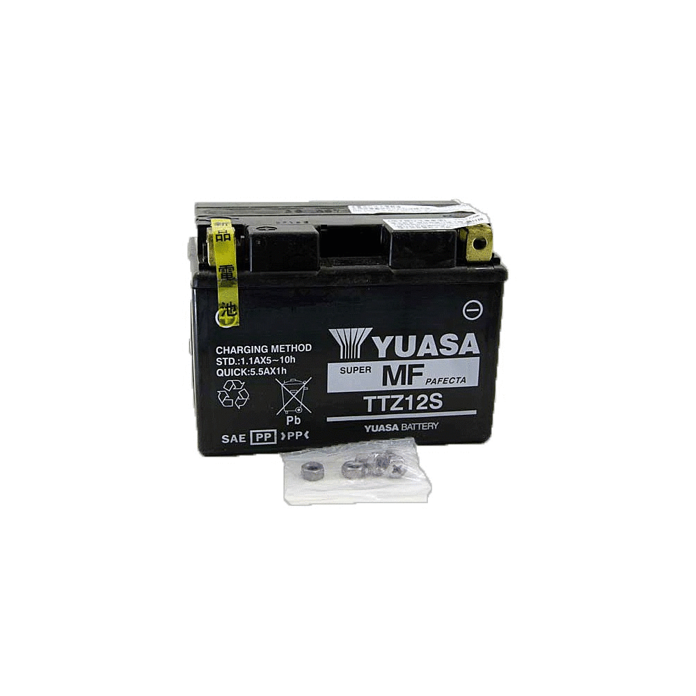 Yuasa TTZ12S-BS 12V 11Ah gondozásmentes AGM (zselés) motor akkumulátor