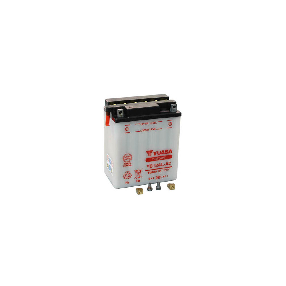 Yuasa YB12AL-A2 12V 12Ah Motor akkumulátor sav nélkül