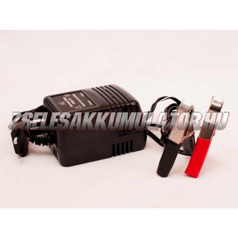 Zselés akkumulátor töltő 2-6-12V 600 mA töltőáram