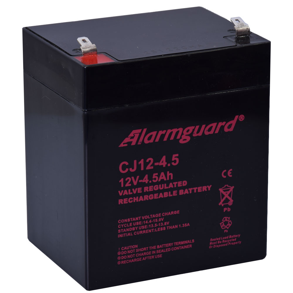 Alarmguard 12V 4,5Ah Zselés akkumulátor CJ 12-4,5 Alarmguard 12V 4,5Ah Zselés akkumulátor CJ 12-4,5