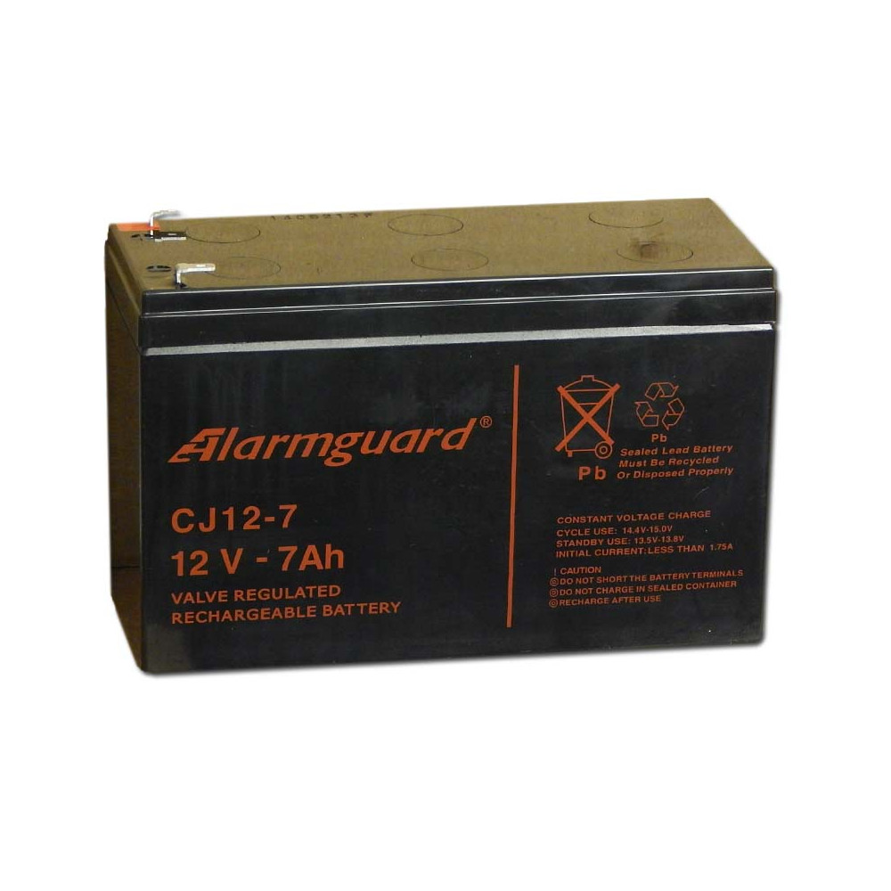 Alarmguard 12V 7Ah Zselés akkumulátor CJ 12-7 Alarmguard 12V 7Ah Zselés akkumulátor CJ 12-7