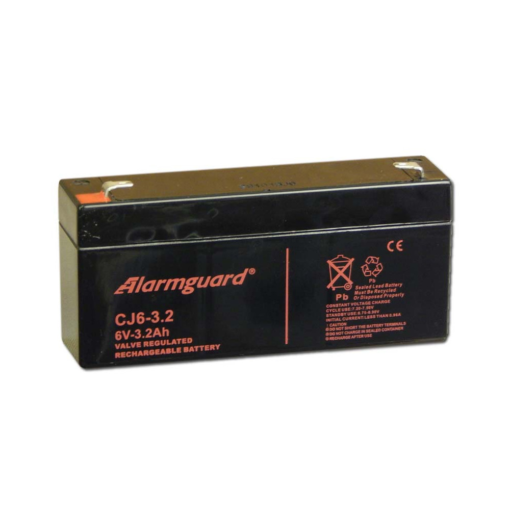 Alarmguard 6V 3,2Ah Zselés akkumulátor CJ 6-3,2