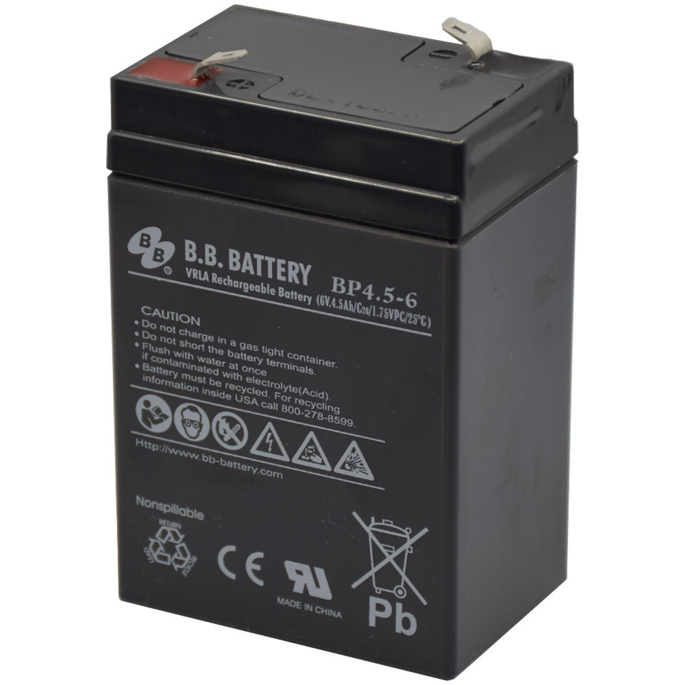 BB Battery 6V 4,5Ah Zselés akkumulátor BB Battery 6V 4,5Ah Zselés akkumulátor