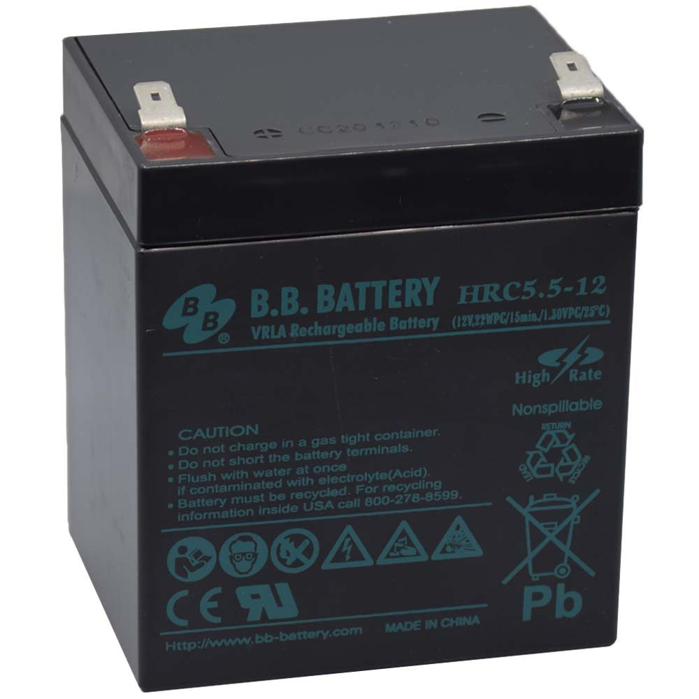 BB Battery 12V 5,5Ah Zselés akkumulátor HRC5.5-12 BB Battery 12V 5,5Ah Zselés akkumulátor HRC5.5-12