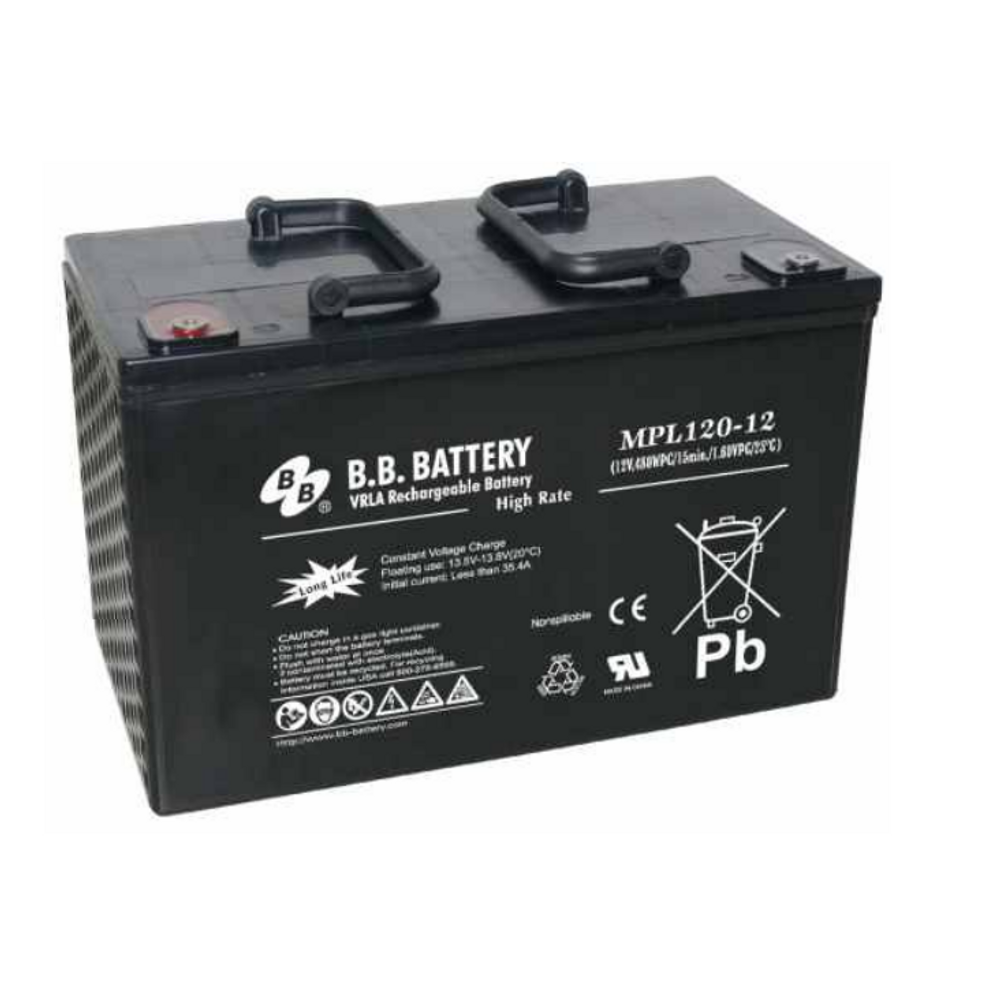 BB. Battery 12V 120Ah Zselés akkumulátor MPL120-12 BB. Battery 12V 120Ah Zselés akkumulátor MPL120-12