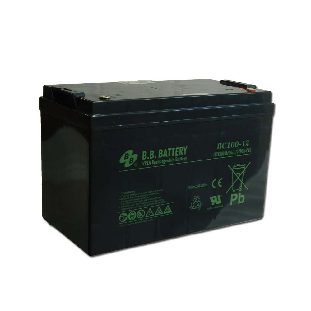 BB Battery 12V 100Ah Zselés akkumulátor BC100-12 BB Battery 12V 100Ah Zselés akkumulátor BC100-12