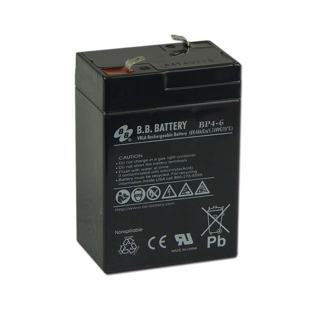 BB Battery 6V 4Ah Zselés akkumulátor BB Battery 6V 4Ah Zselés akkumulátor