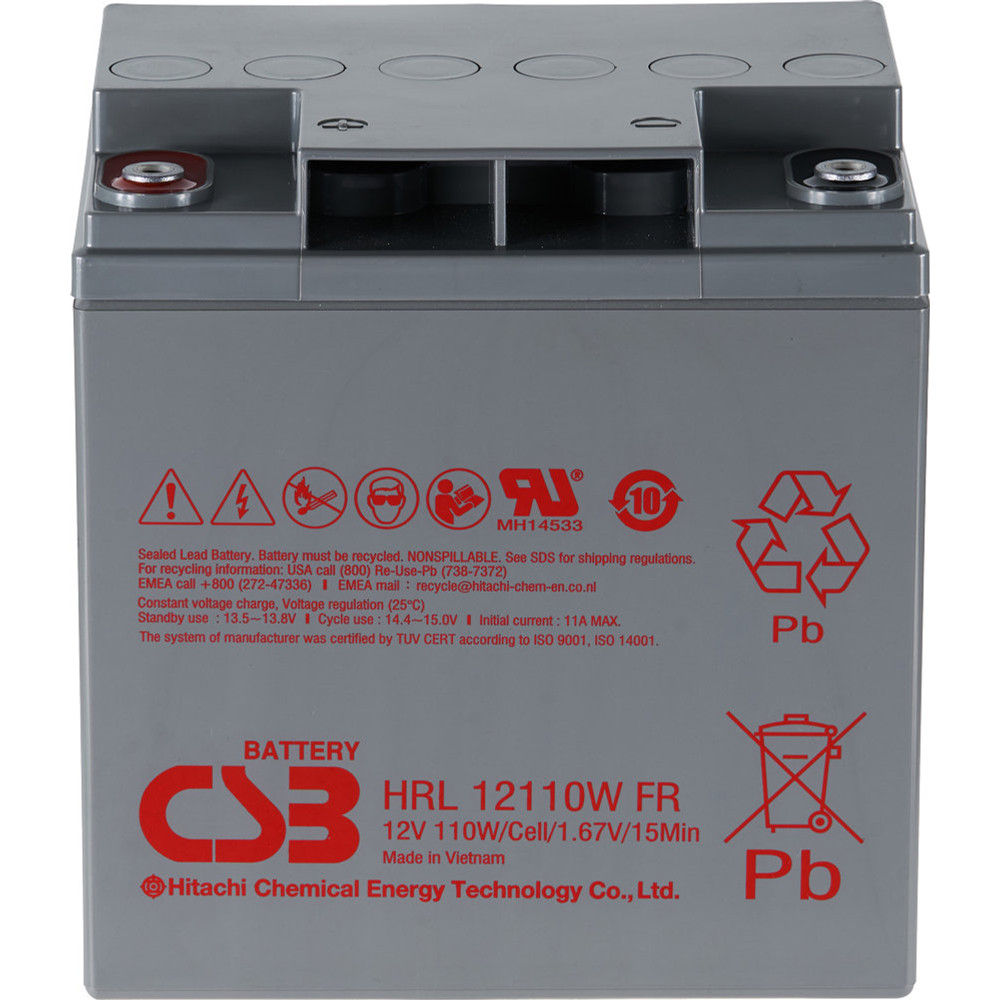 CSB 12V 27,5Ah Zselés Akkumulátor HRL 12110W