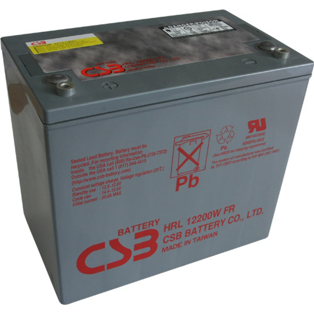 CSB 12V 55Ah Zselés Akkumulátor HRL 12200W CSB 12V 55Ah Zselés Akkumulátor HRL 12200W