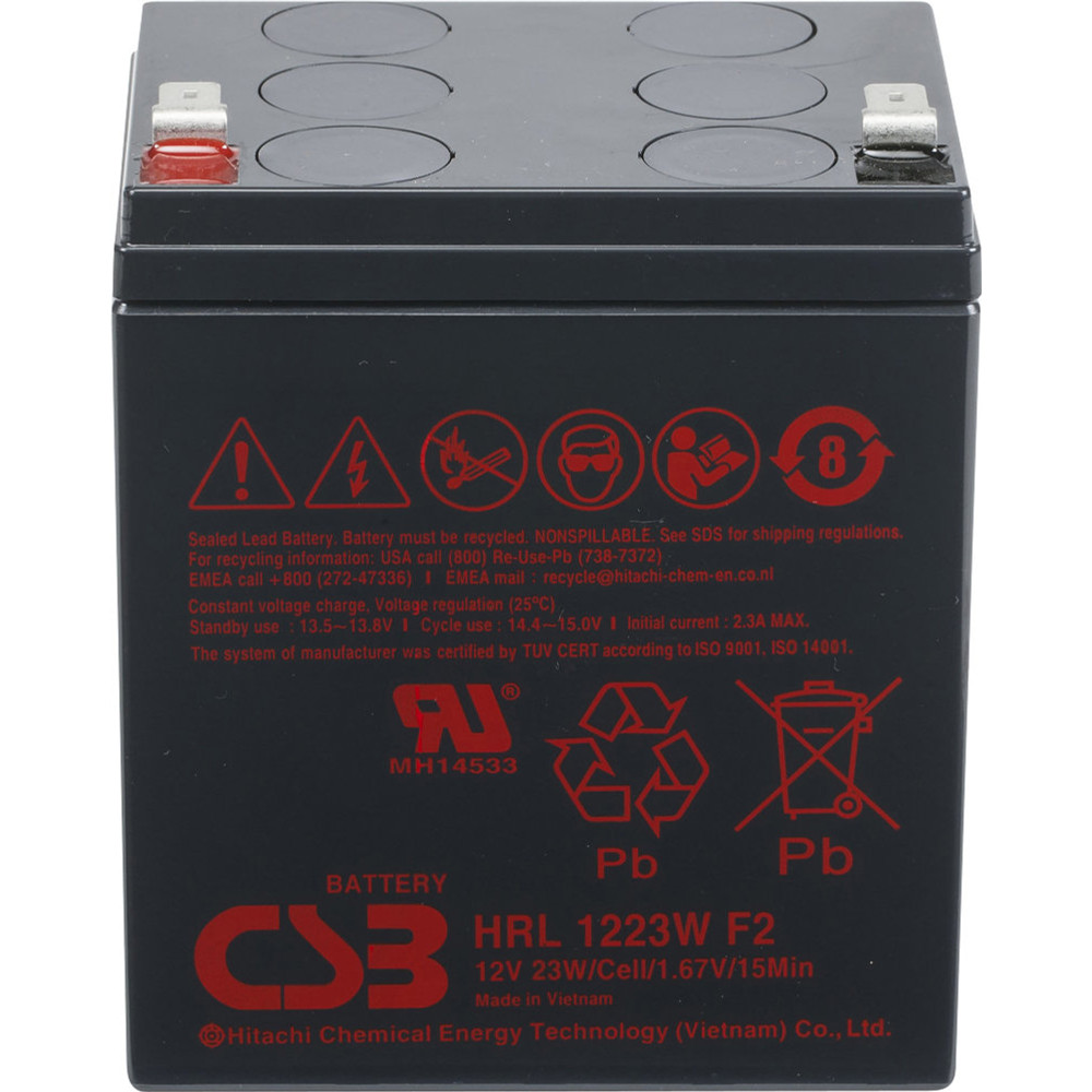 CSB 12V 6Ah Zselés Akkumulátor HRL 1223W F2 CSB 12V 6Ah Zselés Akkumulátor HRL 1223W F2