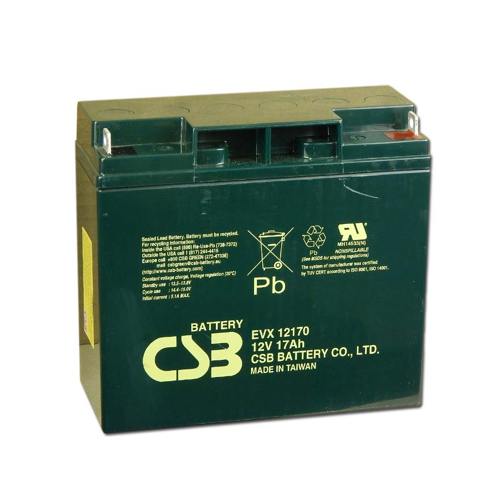 CSB 12V 17Ah Zselés Akkumulátor EVX 12170