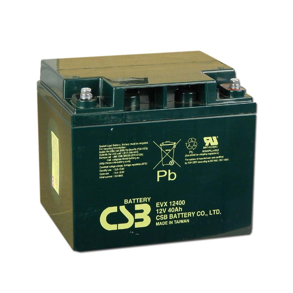 CSB 12V 40Ah Zselés Akkumulátor EVX 12400