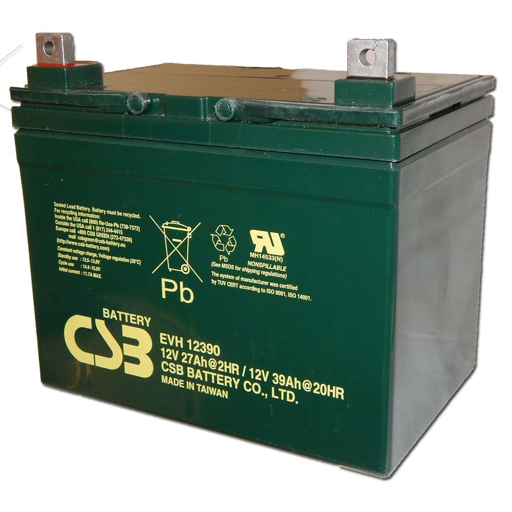 CSB 12V 39Ah Zselés Akkumulátor EVH12390 CSB 12V 39Ah Zselés Akkumulátor EVH12390
