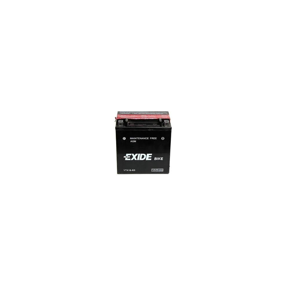 Exide ETX16-BS (YTX16-BS) 12V 14Ah gondozásmentes AGM (zselés) motor akkumulátor Exide ETX16-BS (YTX16-BS) 12V 14Ah gondozásmentes AGM (zselés) motor akkumulátor