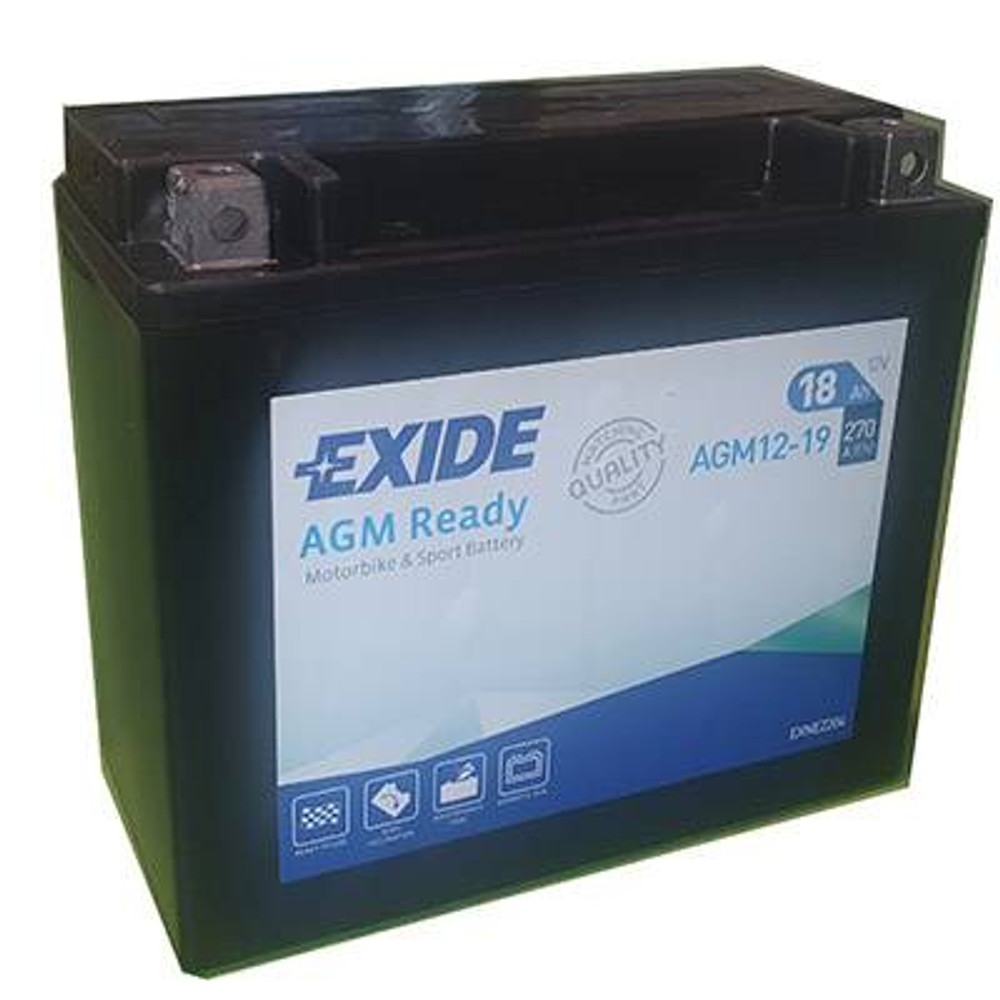 Exide AGM 12-19 (YTX20L-BS, YTX20HL-BS) 12V 18Ah gondozásmentes AGM (zselés) motor akkumulátor Exide AGM 12-19 (YTX20L-BS, YTX20HL-BS) 12V 18Ah gondozásmentes AGM (zselés) motor akkumulátor