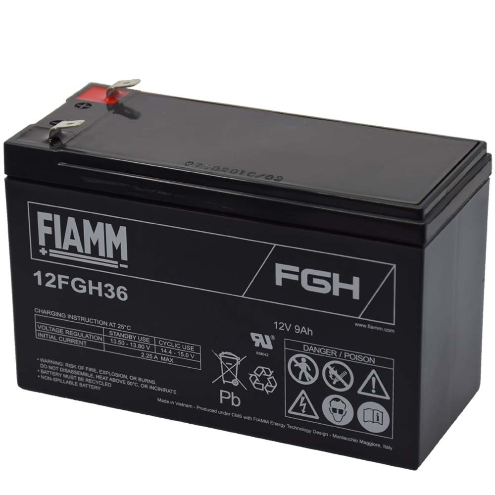 FIAMM 12FGH36 12V 9Ah Nagyáramú Ciklikus zselés akkumulátor elektromos kerékpárba FIAMM 12FGH36 12V 9Ah Nagyáramú Ciklikus zselés akkumulátor elektromos kerékpárba