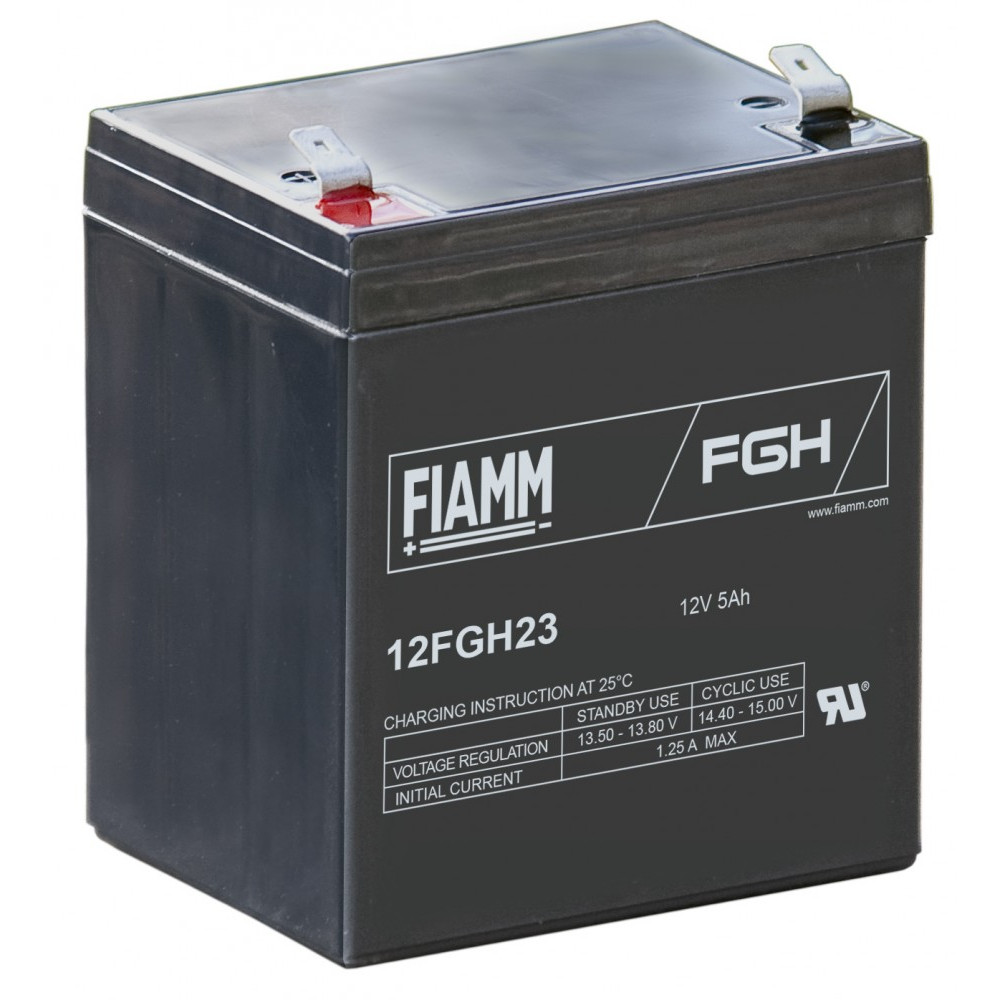 FIAMM 12V 5Ah Zselés akkumulátor 12FGH23 FIAMM 12V 5Ah Zselés akkumulátor 12FGH23