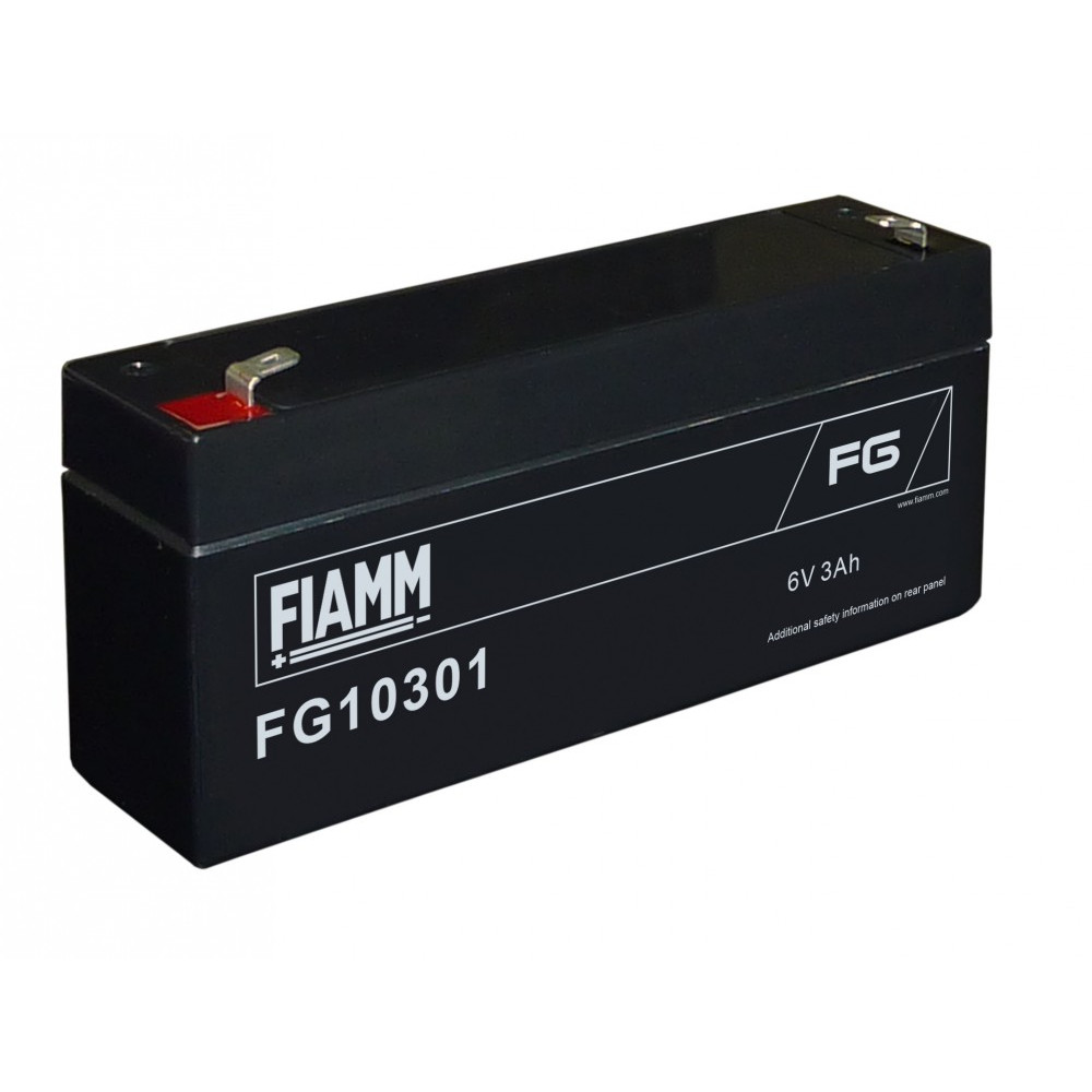 FIAMM 6V 3Ah Zselés akkumulátor FG10301