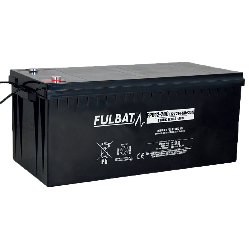 FULBAT 12V 200Ah FPC12-200 Ciklikus Szolár AGM akkumulátor FULBAT 12V 200Ah FPC12-200 Ciklikus Szolár AGM akkumulátor