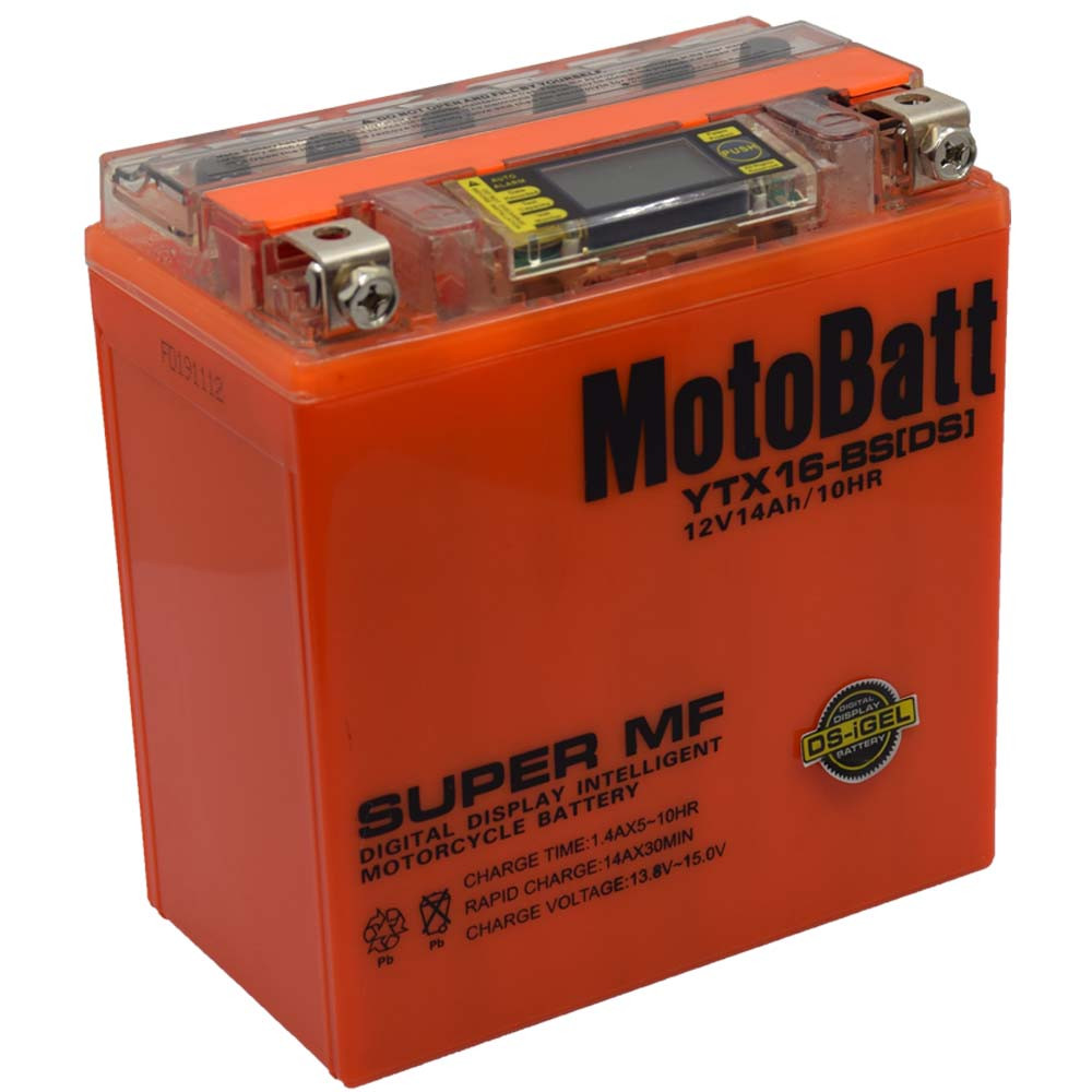 MotoBatt IGEL YTX16-BS I-GEL 12V 14Ah Motor akkumulátor MotoBatt IGEL YTX16-BS I-GEL 12V 14Ah Motor akkumulátor