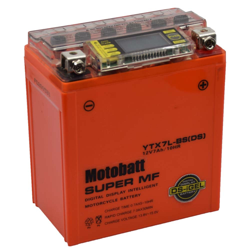 MotoBatt IGEL YTX7L-BS I-GEL 12V 7Ah Motor akkumulátor