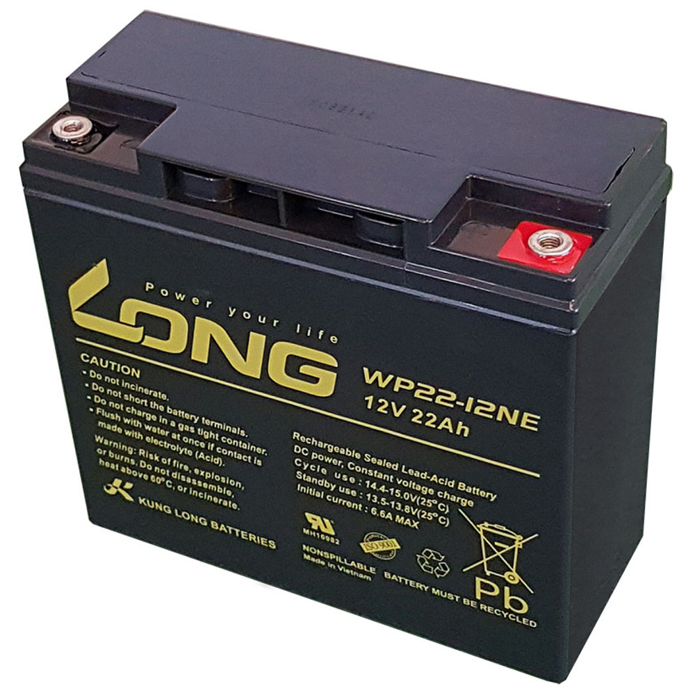 Long 12V 22Ah Ciklikus zselés akkumulátor elektromos kerékpárba WP22-12NE Long 12V 22Ah Ciklikus zselés akkumulátor elektromos kerékpárba WP22-12NE