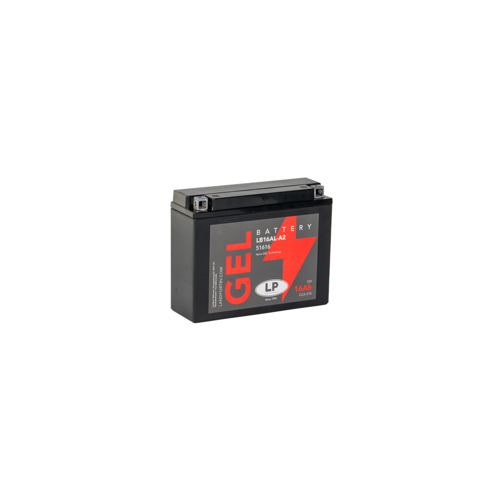 Landport GEL LB16AL-A2 (YB16AL-A2) 12V 16Ah gondozásmentes GÉL (zselés) motor akkumulátor