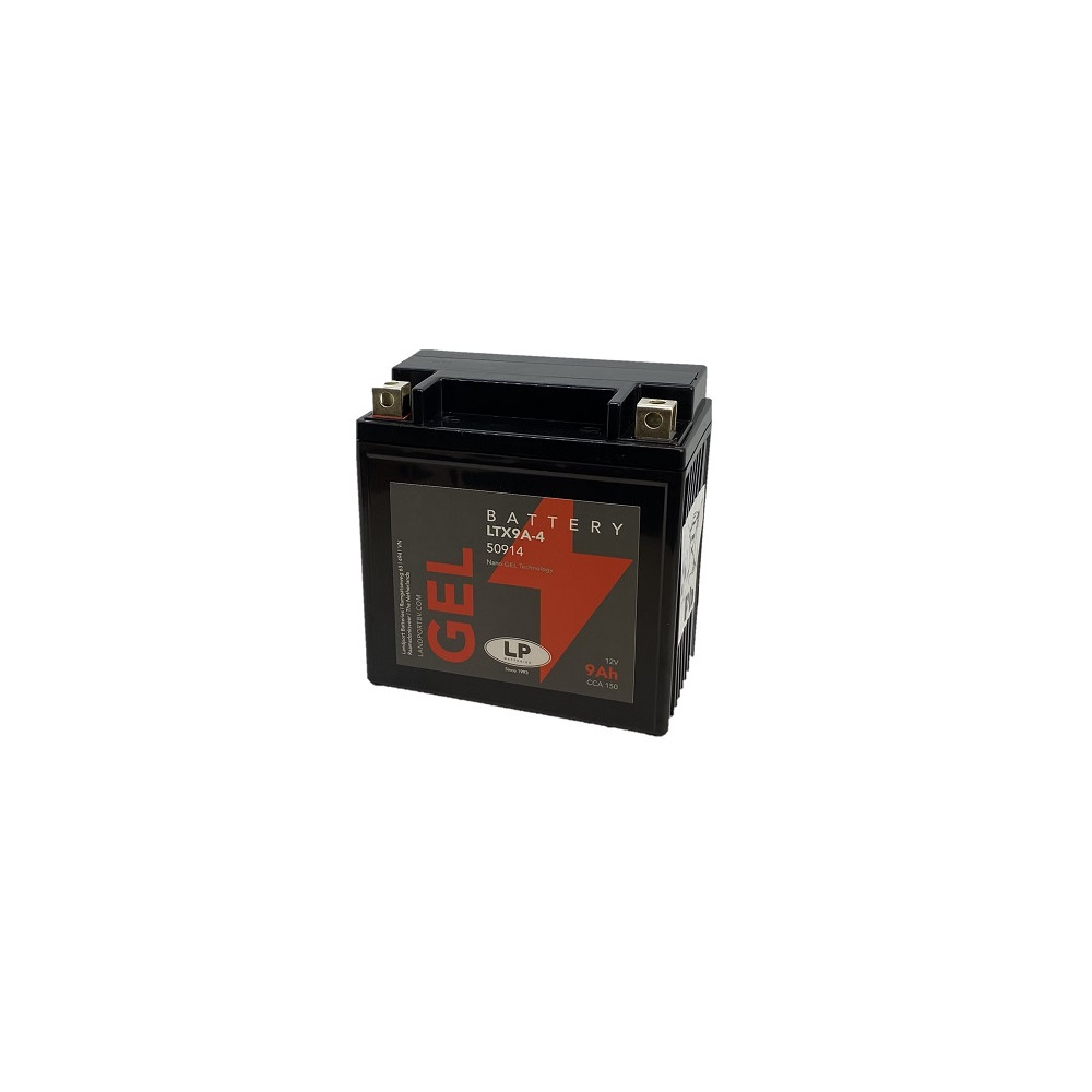 Landport GEL LTX9A-4 (YTX9A-4, YB9-B) 12V 9Ah gondozásmentes GÉL (zselés) motor akkumulátor