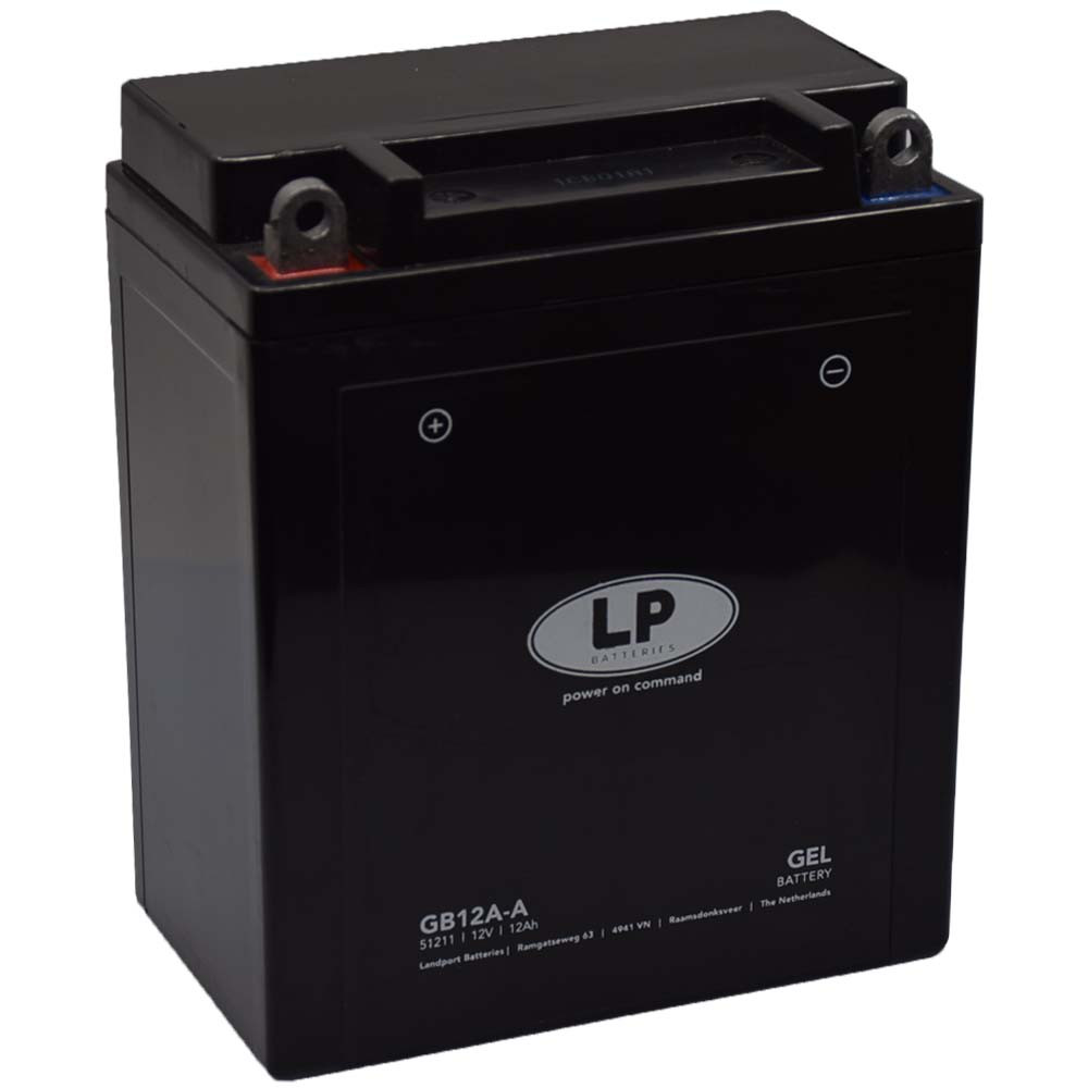 Landport GB12A-A (YB12A-A) 12V 12Ah gondozásmentes géles (zselés) motor akkumulátor