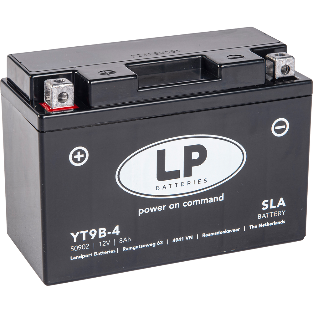 Landport YT9B-4 12V 8Ah gondozásmentes AGM (zselés) motor akkumulátor