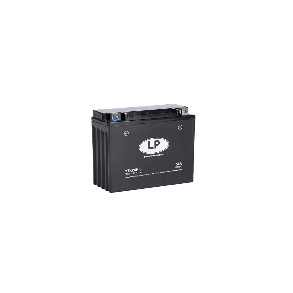 Landport YTX24H-3 12V 21Ah gondozásmentes AGM (zselés) motor akkumulátor
