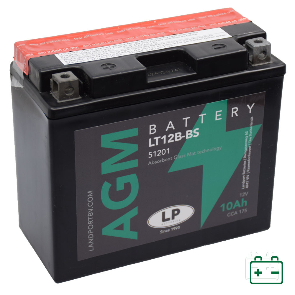 Landport LT12B-BS, YT12B-BS 12V 11Ah gondozásmentes AGM (zselés) motor akkumulátor Landport LT12B-BS, YT12B-BS 12V 11Ah gondozásmentes AGM (zselés) motor akkumulátor