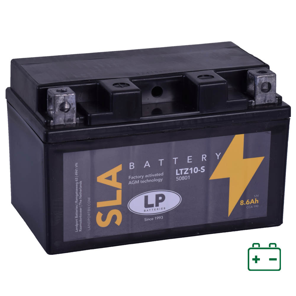 Landport LTZ10-S, YTZ10-S 12V 8,6Ah gondozásmentes AGM (zselés) motor akkumulátor Landport LTZ10-S, YTZ10-S 12V 8,6Ah gondozásmentes AGM (zselés) motor akkumulátor