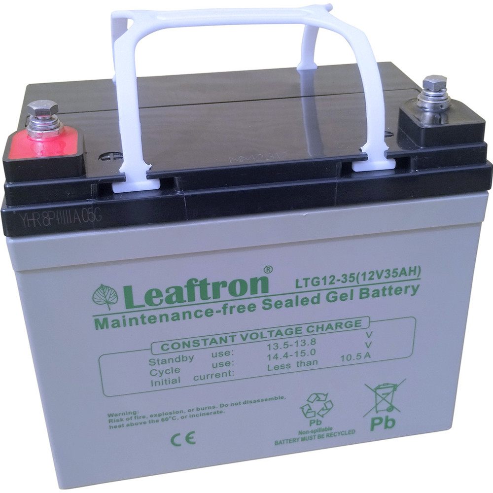 Leaftron 12V 35Ah Ciklkus GÉL Zselés Akkumulátor LTG12-33 Leaftron 12V 35Ah Ciklkus GÉL Zselés Akkumulátor LTG12-33