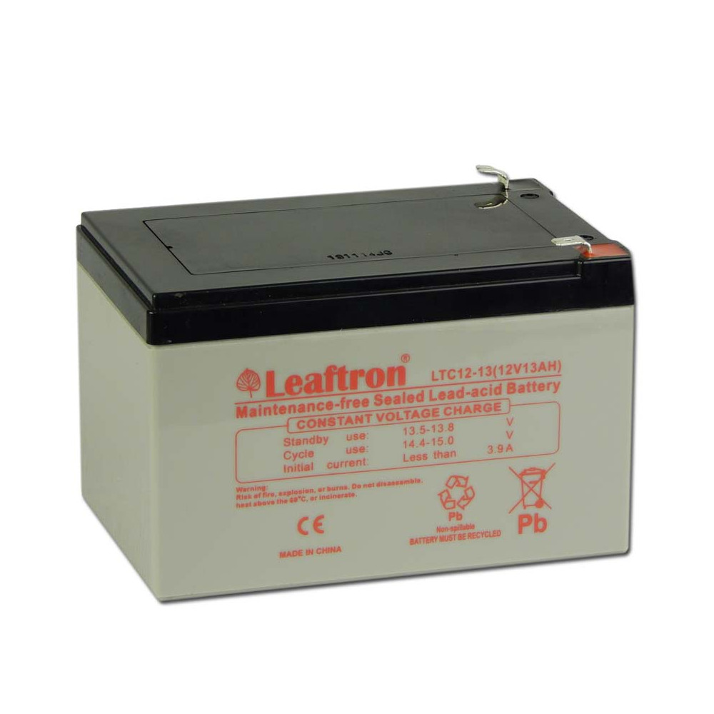 Leaftron 12V 13Ah Ciklkus Zselés Akkumulátor elektromos kerékpárba LTC12-13 F2 Leaftron 12V 13Ah Ciklkus Zselés Akkumulátor elektromos kerékpárba LTC12-13 F2