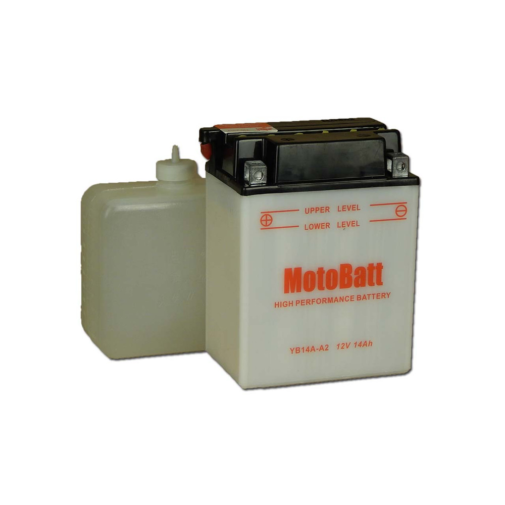 MotoBatt YB14A-A2 12V 14Ah Motor akkumulátor sav nélkül MotoBatt YB14A-A2 12V 14Ah Motor akkumulátor sav nélkül