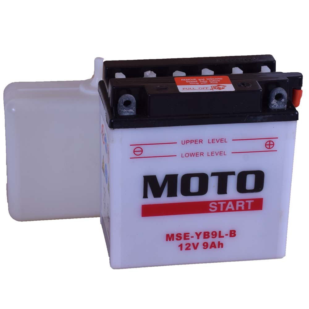 MotoStart YB9L-B 12V 9Ah Motor akkumulátor sav nélkül MotoStart YB9L-B 12V 9Ah Motor akkumulátor sav nélkül