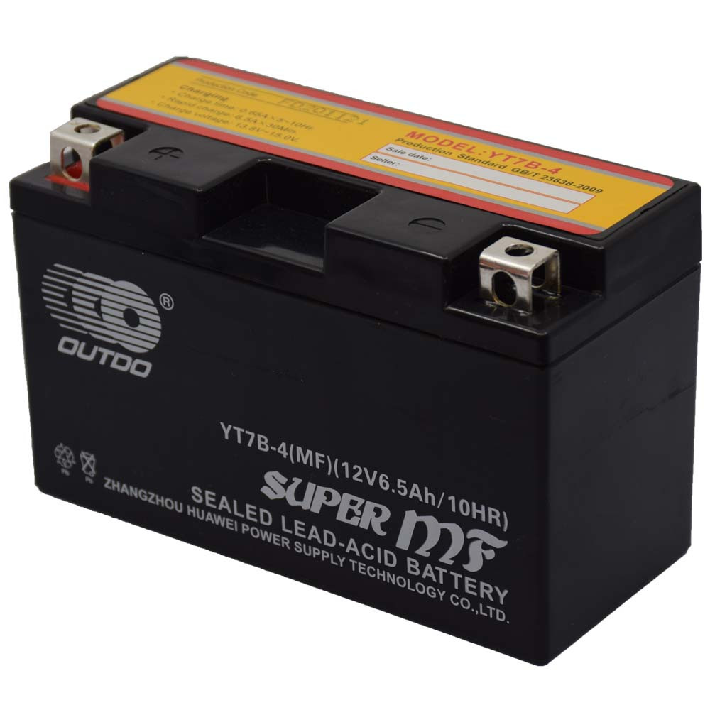 OUTDO YT7B-4 (YT7B-BS) 12V 6,5Ah Motor akkumulátor OUTDO YT7B-4 (YT7B-BS) 12V 6,5Ah Motor akkumulátor