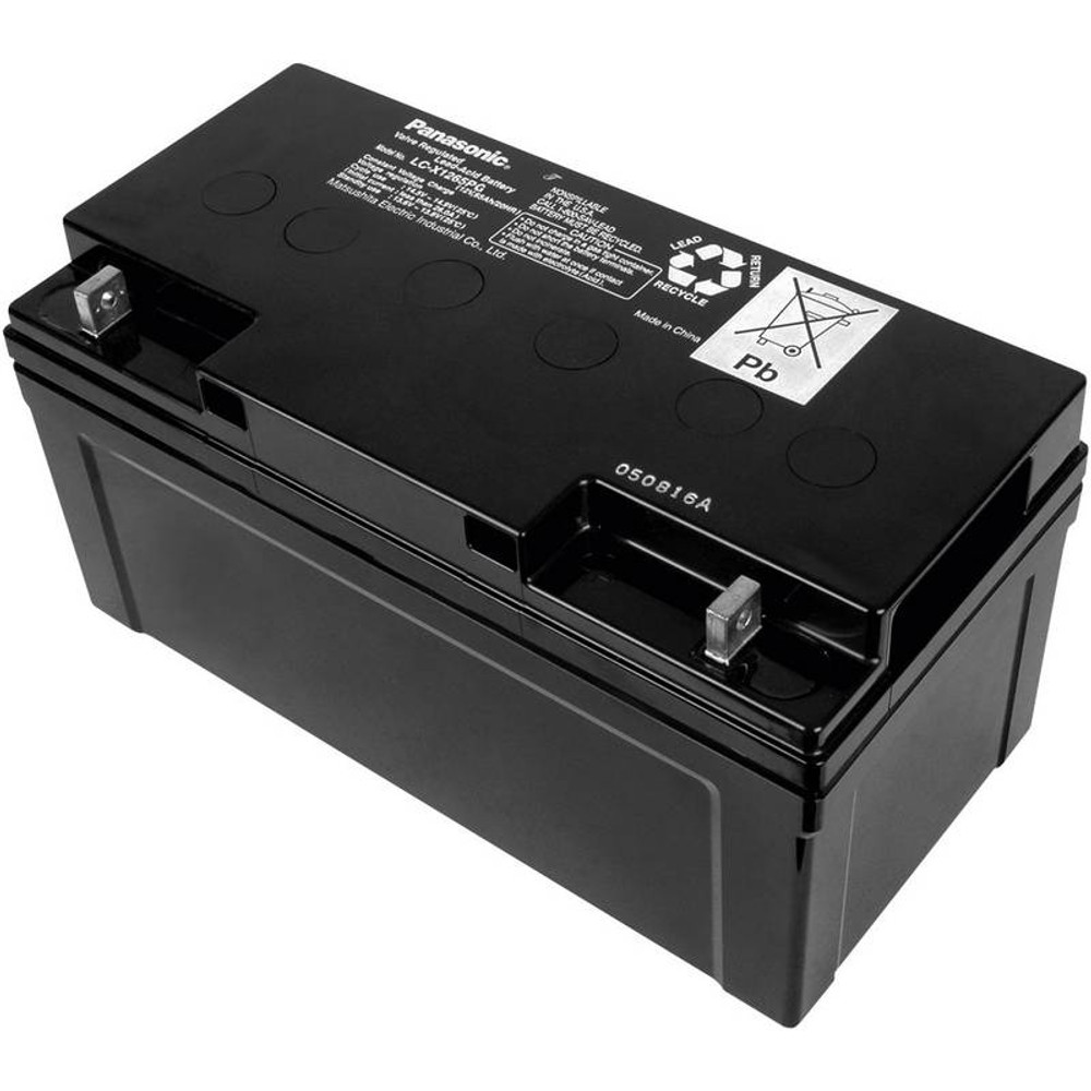 Panasonic 12V 65Ah Zselés akkumulátor LC-X1265PG Panasonic 12V 65Ah Zselés akkumulátor LC-X1265PG