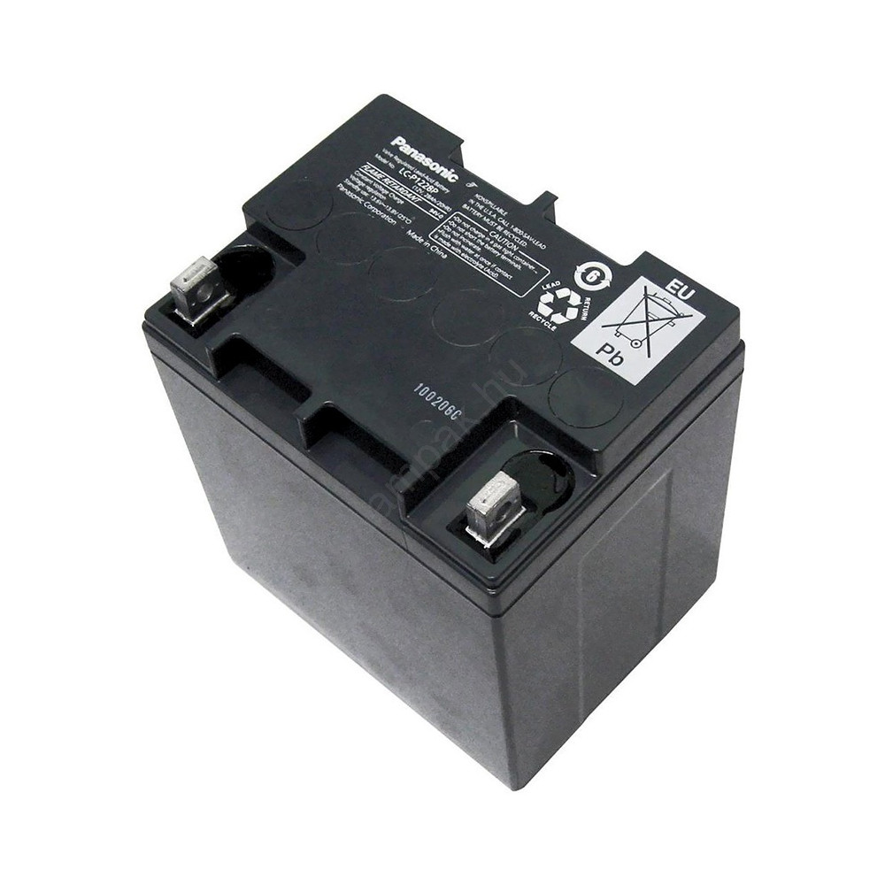 Panasonic 12V 28Ah Zselés akkumulátor LC-P1228AP Panasonic 12V 28Ah Zselés akkumulátor LC-P1228AP