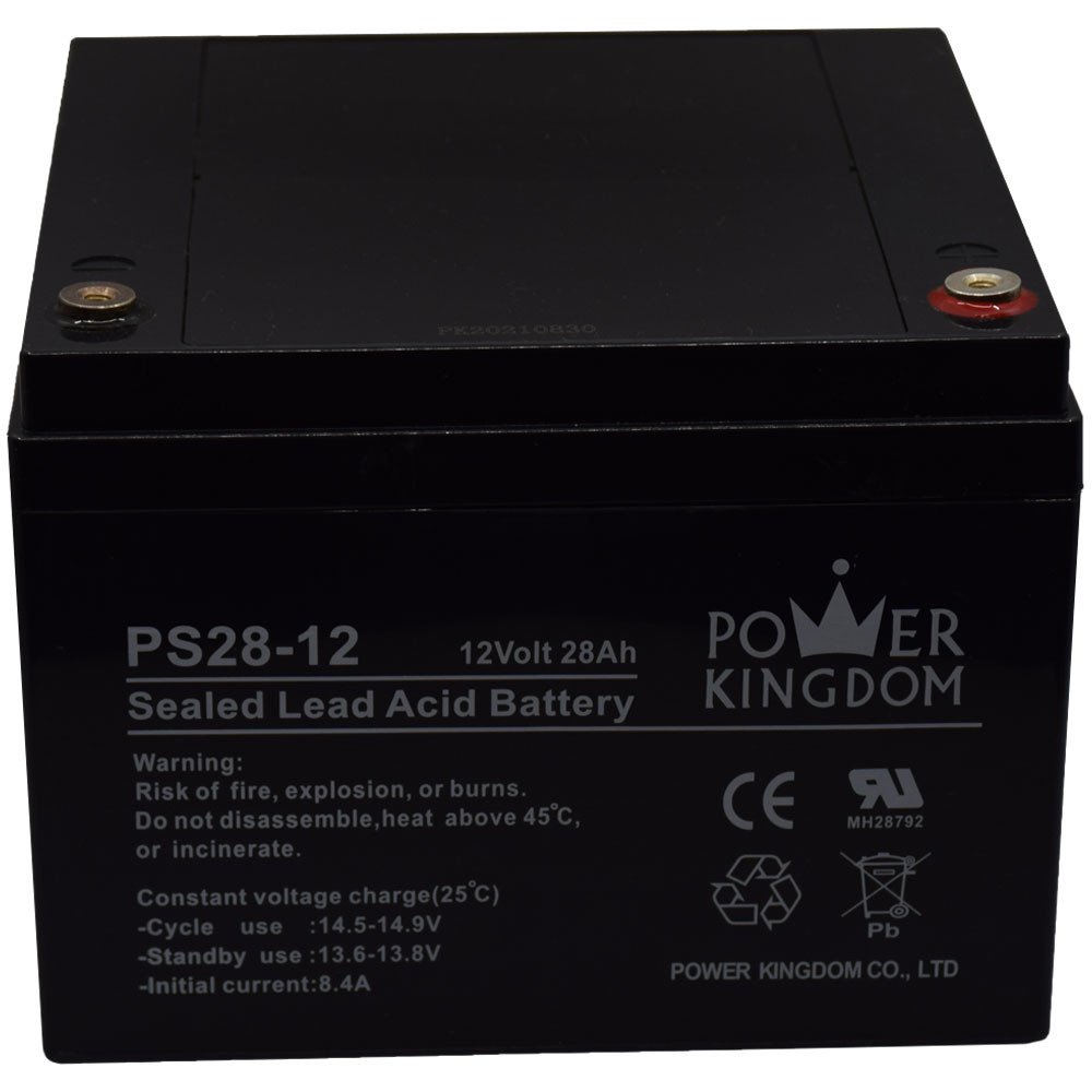 Power Kingdom PS28-12 12V 28Ah Zselés akkumulátor Power Kingdom PS28-12 12V 28Ah Zselés akkumulátor