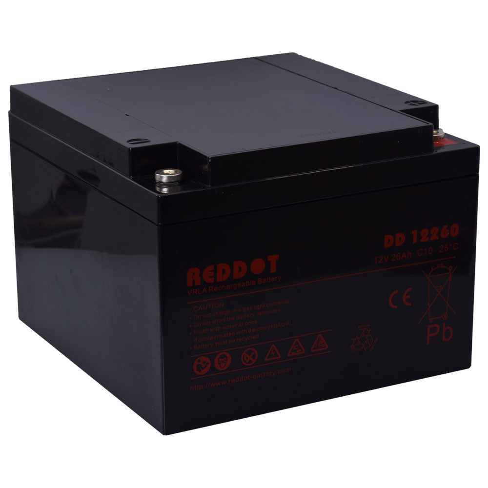 Reddot 12V 26Ah Zselés akkumulátor DD12260