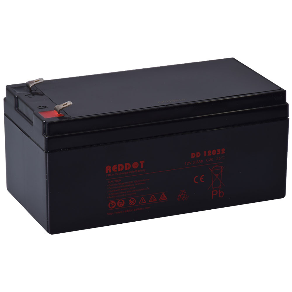 Reddot 12V 3,2Ah Zselés akkumulátor DD12032 Reddot 12V 3,2Ah Zselés akkumulátor DD12032
